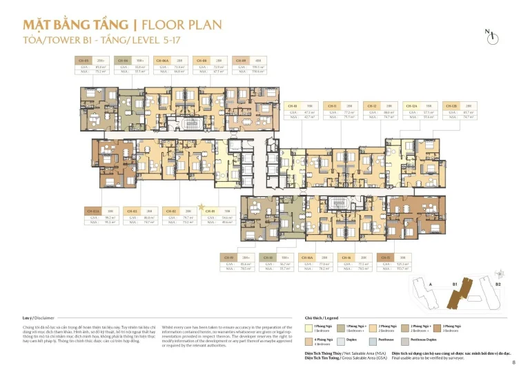 Mặt bằng Masteri Cosmo Central