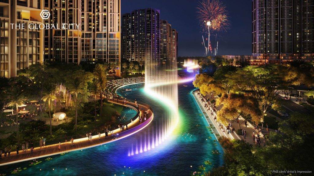 Kênh đào nhạc nước The Global City